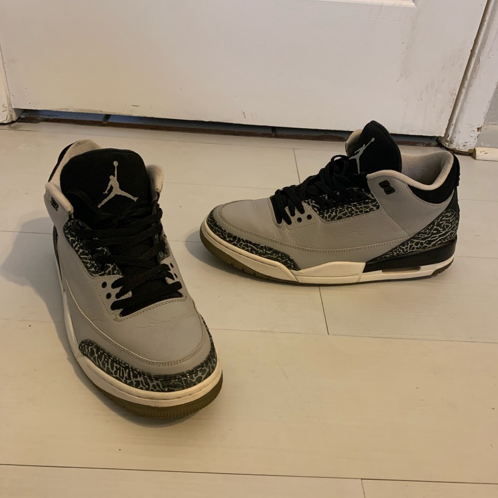 Jordan 3 wolf grey